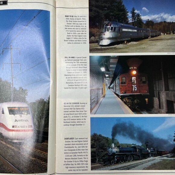 Trains Magazine of Railroading  u February 1994 Vol  54 No 2 Monarch Milwaukee R - Picture 6 of 11